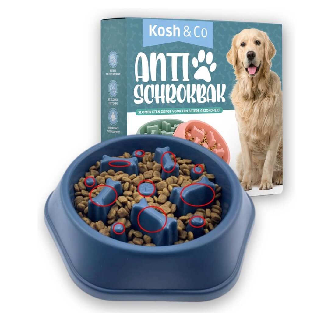 De 5 beste anti schrok bakken voor honden
